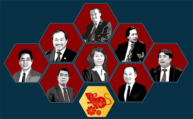 [Infographics] Những lãnh đạo ngân hàng sinh năm Tý 