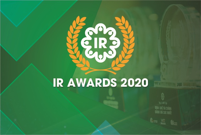 IR Awards 2020 - Vinh danh doanh nghiệp niêm yết có hoạt động IR tốt nhất năm 2020