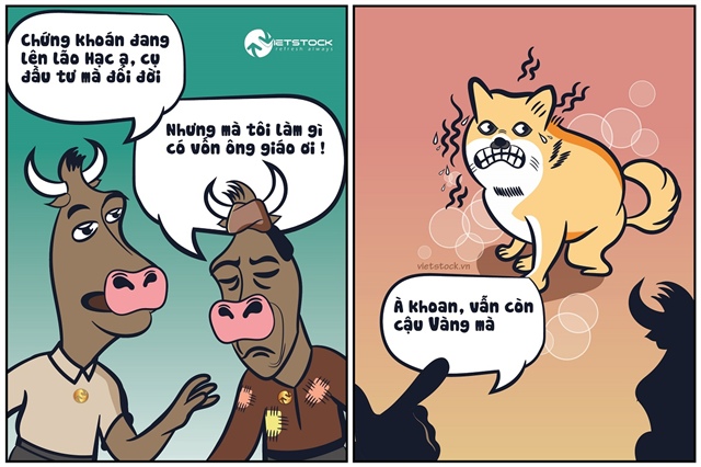 Lão Hạc thời chứng khoán lên