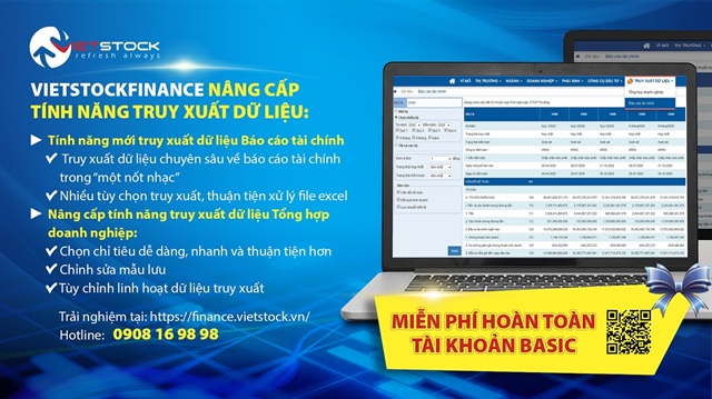 Nâng cấp tính năng truy xuất dữ liệu báo cáo tài chính trên VietstockFinance