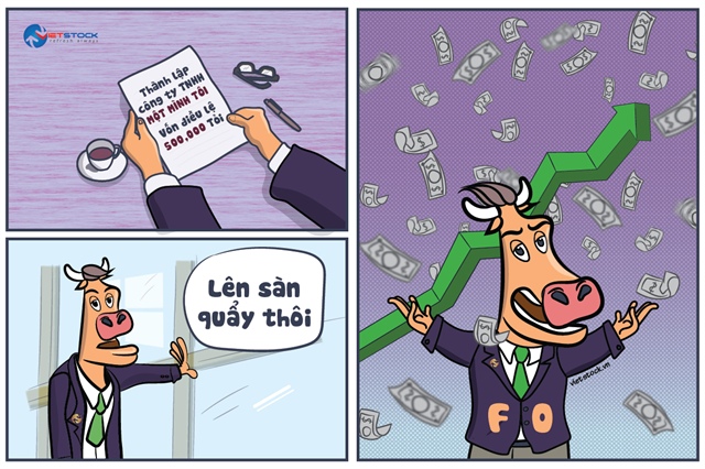 F0 "đại náo" sàn chứng khoán
