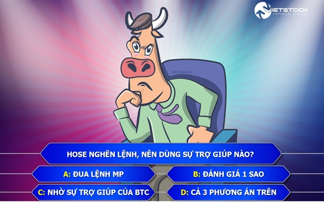 Nghẽn lệnh, nhà đầu tư nên chọn phương án nào?