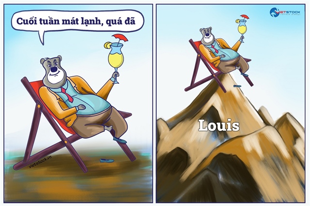 Kỳ nghỉ cuối tuần của cổ đông Louis