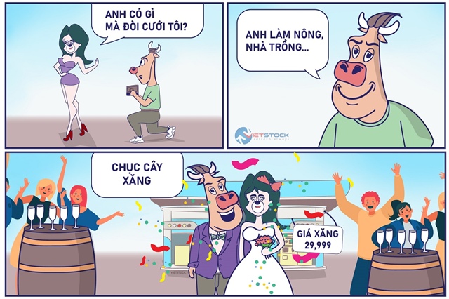 Xăng tăng giá lên gần 30,000 đồng/lít