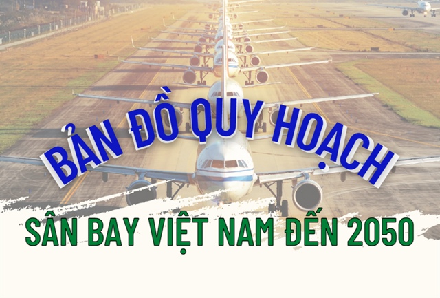 [Infographic] Bản đồ quy hoạch sân bay Việt Nam đến 2050