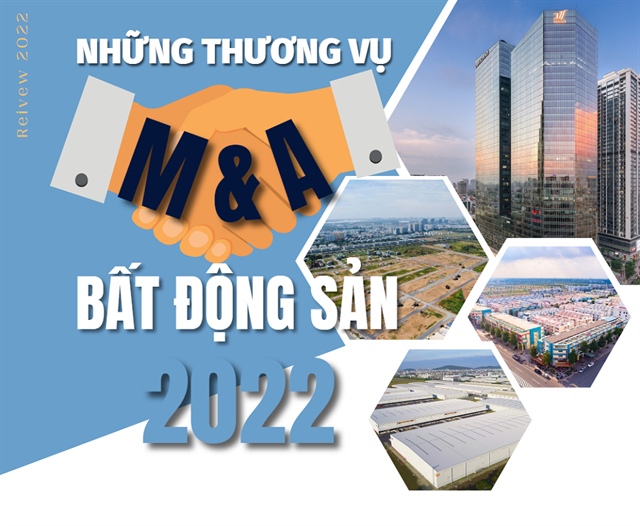 Những thương vụ M&A bất động sản Việt Nam năm 2022