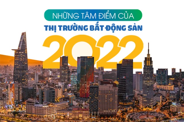 Những tâm điểm của thị trường bất động sản năm 2022 