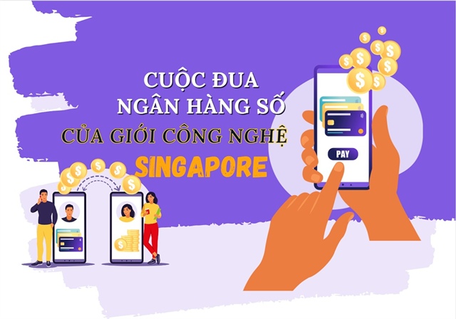 Thấy gì từ cuộc đua ngân hàng số của giới công nghệ ở Singapore