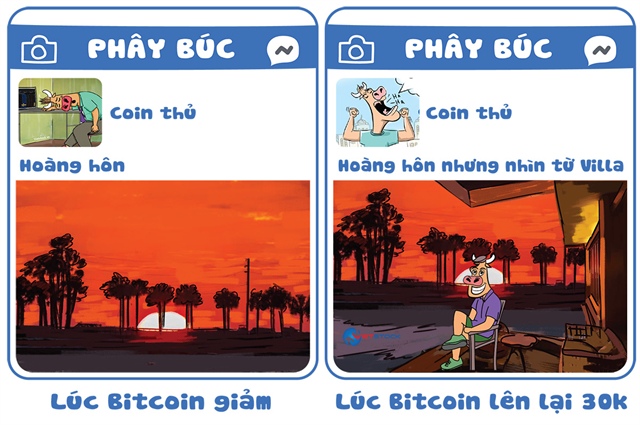Bitcoin vượt mốc 30,000 USD