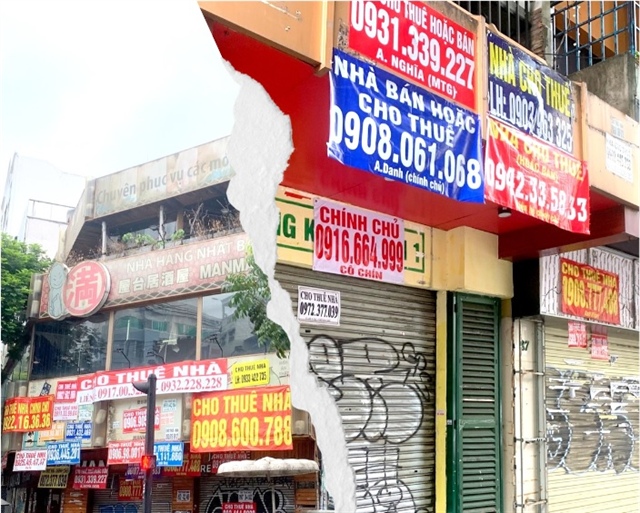 Nhiều mặt bằng "đất vàng" TPHCM vẫn bị bỏ trống