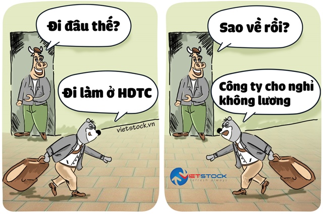 Một công ty bất động sản cho toàn bộ nhân viên nghỉ không lương 