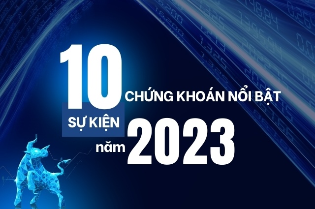 10 sự kiện chứng khoán nổi bật năm 2023