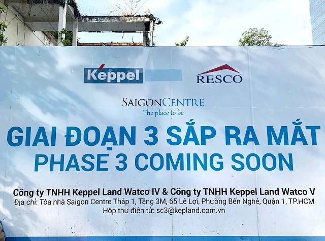 Dự án “đất kim cương” Saigon Centre giai đoạn 3 rục rịch trở lại sau ba thập niên?