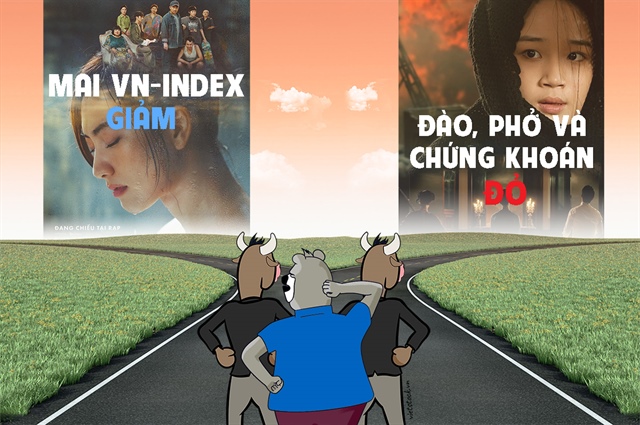 VN-Index có phiên giảm mạnh