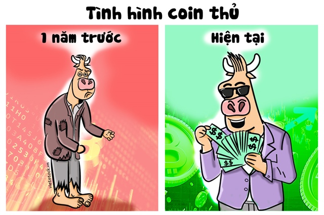 Giá Bitcoin vượt 60,000 USD