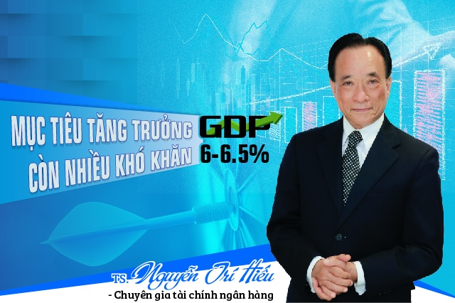 TS. Nguyễn Trí Hiếu: Mục tiêu tăng trưởng GDP 6-6.5% còn nhiều thách thức