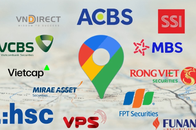 [Infographic] Bản đồ công ty chứng khoán