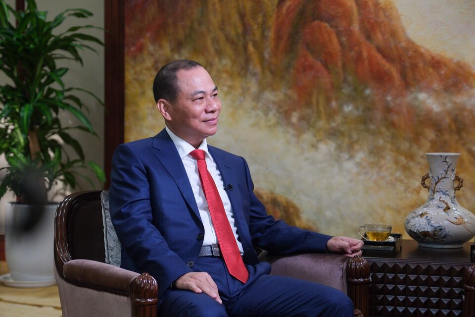 Milliardär Pham Nhat Vuong: Die Entwicklung von Elektrofahrzeugen ist unvermeidlich, VinFast wird in ganz Asien expandieren