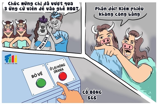'Drama' ĐHĐCĐ 2024 của SGS