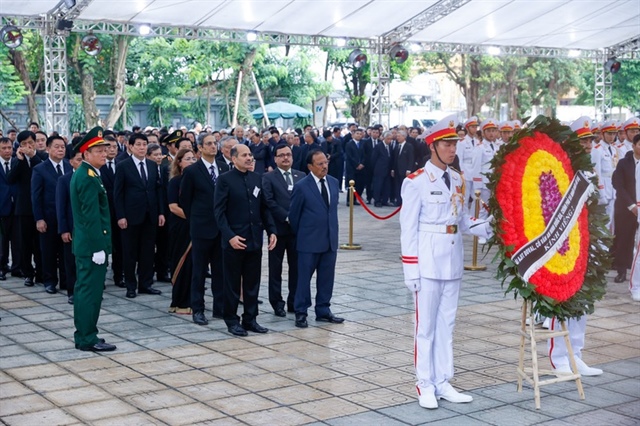 TỔNG THUẬT: LỄ QUỐC TANG TỔNG BÍ THƯ NGUYỄN PHÚ TRỌNG- Ảnh 23.