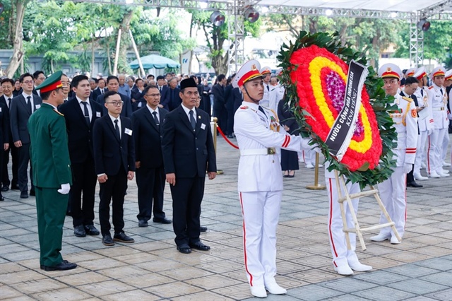 TỔNG THUẬT: LỄ QUỐC TANG TỔNG BÍ THƯ NGUYỄN PHÚ TRỌNG- Ảnh 24.