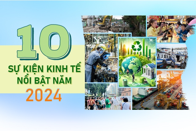 10 sự kiện kinh tế nổi bật năm 2024