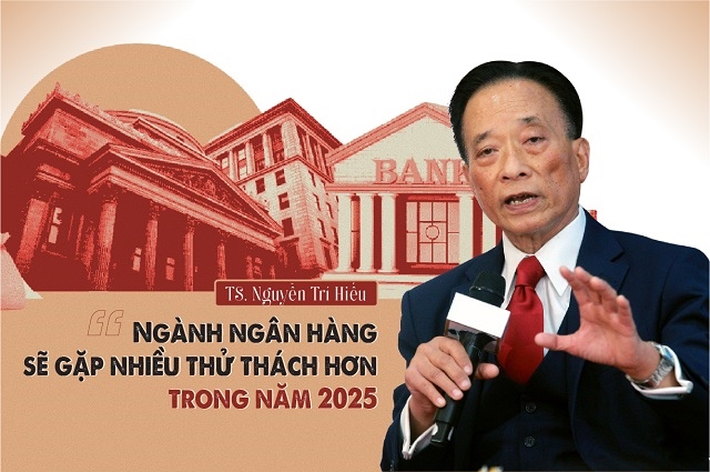TS. Nguyễn Trí Hiếu: Ngành ngân hàng sẽ gặp nhiều thử thách hơn trong năm 2025