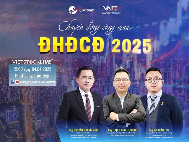 Vietstock Live: Nóng chuyện thuế quan giữa mùa ĐHĐCĐ