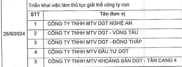 Thấy gì từ việc tái cấu trúc của DGT?