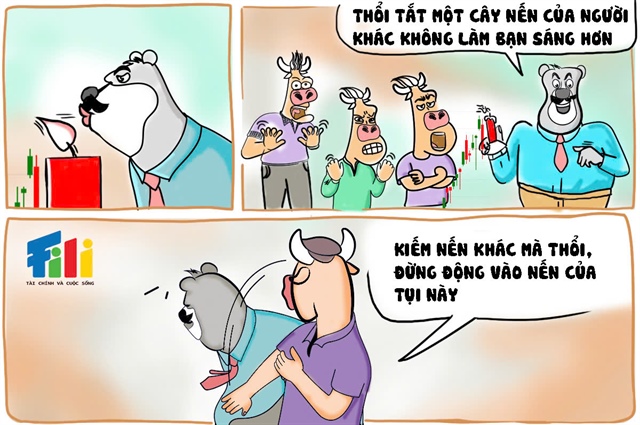 VN-Index có phiên giảm mạnh