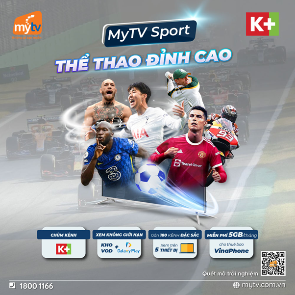 MyTV – Truyền hình thể thao trực tuyến cho những người đam mê tốc độ và cảm xúc