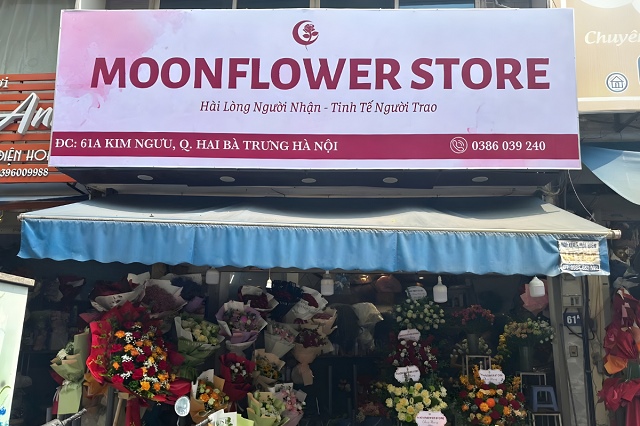 MoonFlower Store: Bước đi chuyển đổi số trong ngành điện hoa truyền thống