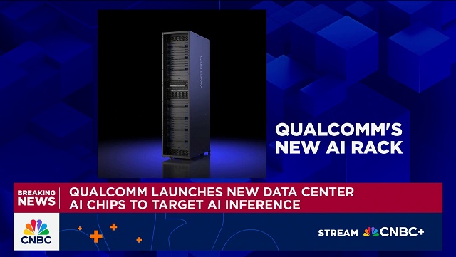 Qualcomm ra mắt chip AI cạnh tranh với AMD và Nvidia, cổ phiếu tăng vọt 11%