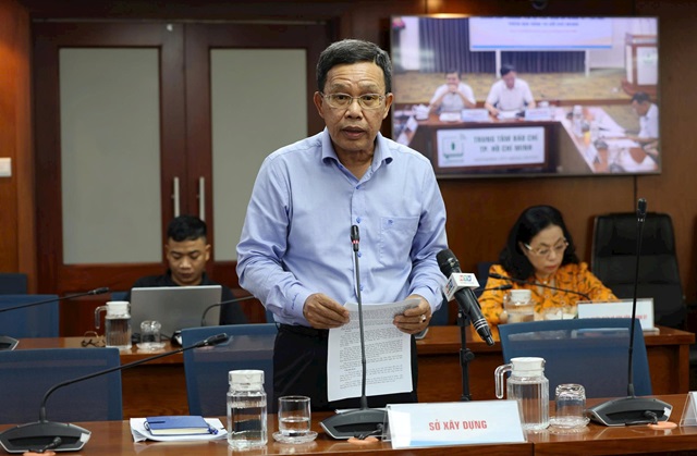 Sở Xây dựng TP.HCM thông tin diễn biến và biện pháp ứng phó triều cường
