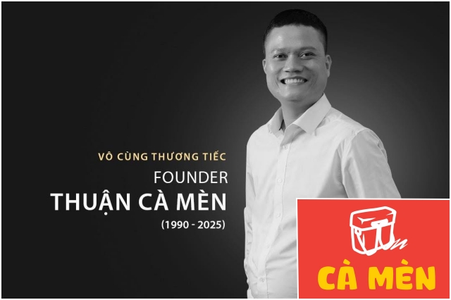 Doanh nhân khởi nghiệp Thuận Cà Mèn qua đời