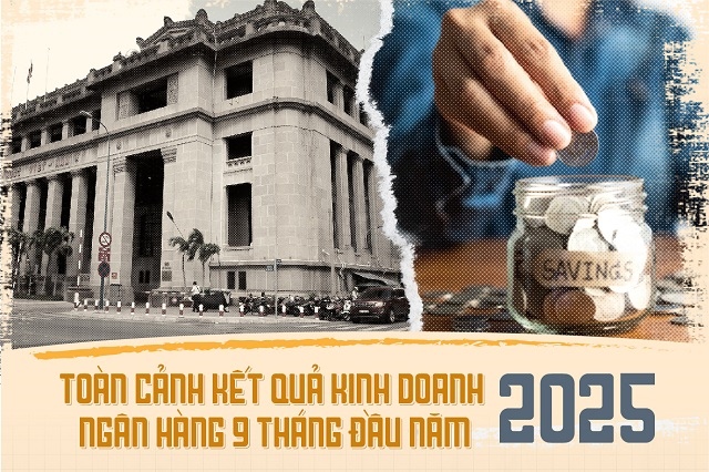 [Infographics] Toàn cảnh kết quả kinh doanh ngân hàng 9 tháng đầu năm 2025