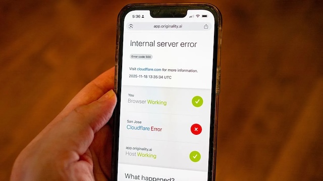 Cloudflare sập: Shopify, ChatGPT và hàng loạt trang web không thể truy cập