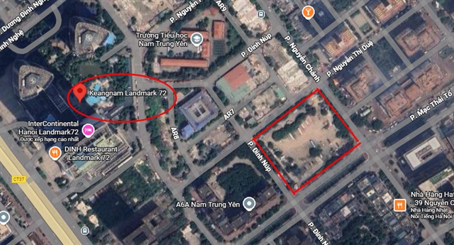Hà Nội giao gần 1.3ha đất “vàng” gần Keangnam cho công ty từng liên quan HPX xây tổ hợp cao tầng