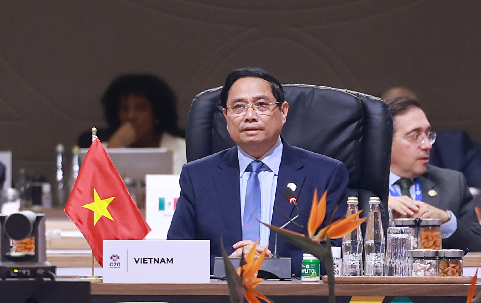 Thủ tướng Phạm Minh Chính nêu 3 ưu tiên chiến lược tại G20