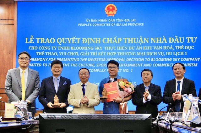 Công ty vốn ngoại 1 tháng tuổi làm dự án vui chơi giải trí gần 2.6 ngàn tỷ tại Gia Lai