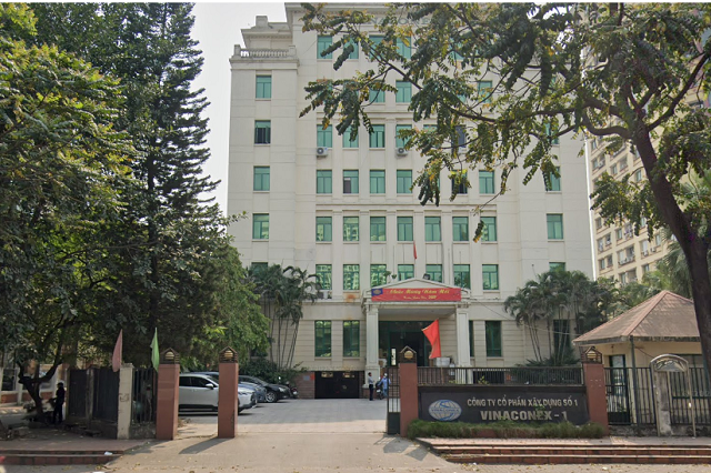 VĂN PHÒNG CÔNG TY VINACONEX 1 TẠI TÒA C1 KHU PHỨC HỢP 289A KHUẤT DUY TIẾN