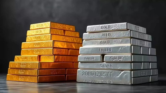 Vàng lại lập kỷ lục, bạc vượt mốc 75 USD