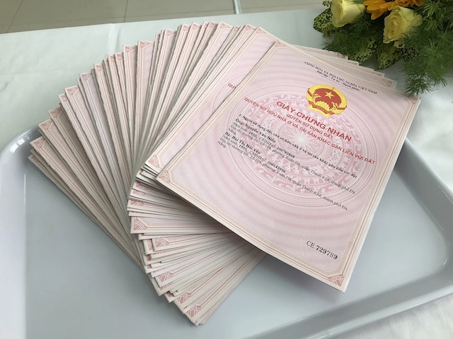 Quy trình cấp giấy chứng nhận quyền sử dụng đất lần đầu cho hộ gia đình, cá nhân