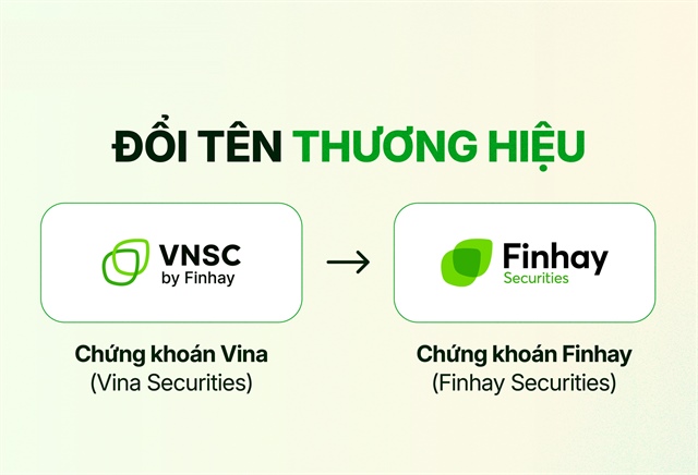 Chứng khoán Vina chính thức đổi tên thành Chứng khoán Finhay