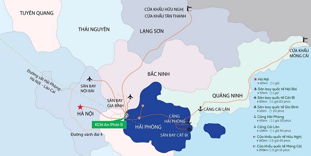 KCN An Phát 5 (Lương Điền – Ngọc Liên): Mảnh ghép mới trong chiến lược thu hút vốn xanh tại Hải Phòng