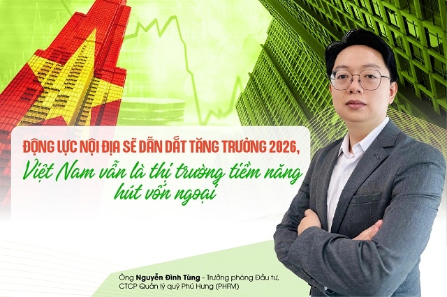 Đầu tư công và tiêu dùng nội địa sẽ dẫn dắt tăng trưởng 2026