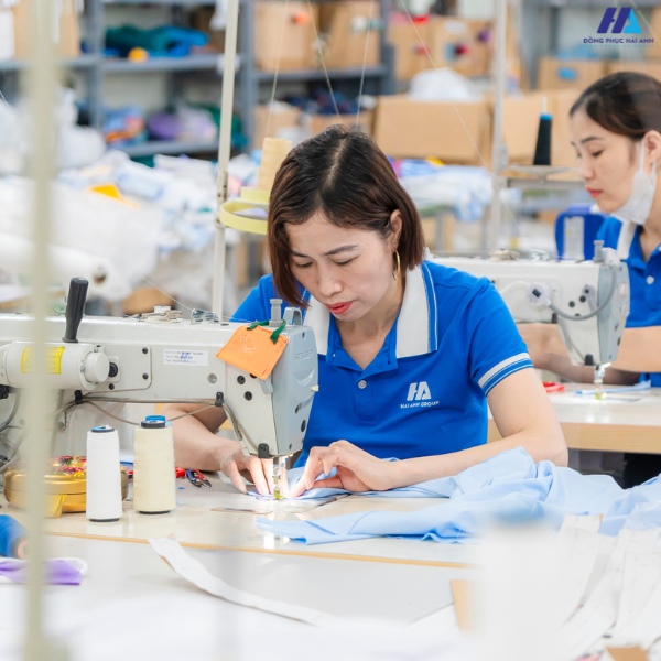 Xưởng sản xuất Hà Trung - Nơi đồng phục Hải Anh kiến tạo giá trị bền vững
