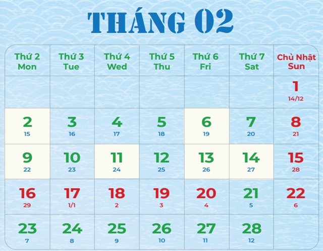 [IR AWARDS] Lịch công bố thông tin tháng 02/2026 cần nhớ