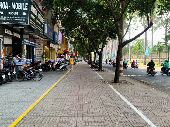 TP.HCM xem xét thí điểm phần mềm quản lý sử dụng vỉa hè