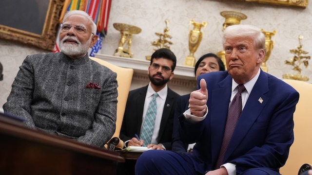 Ông Trump: Mỹ và Ấn Độ đạt thỏa thuận thương mại, hạ thuế ngay lập tức